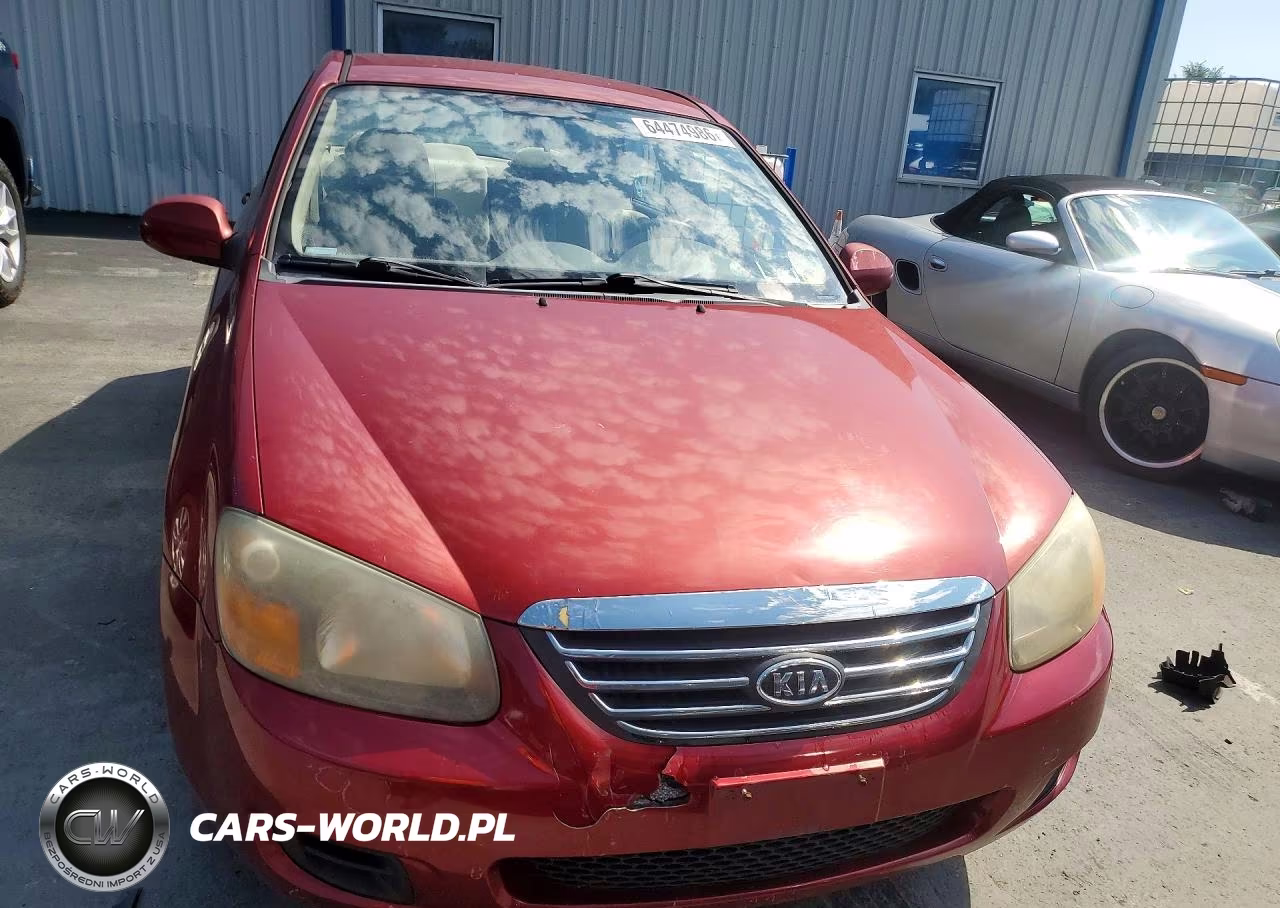 2009 Kia Spectra Lx VIN:KNAFE222095639501 - 5