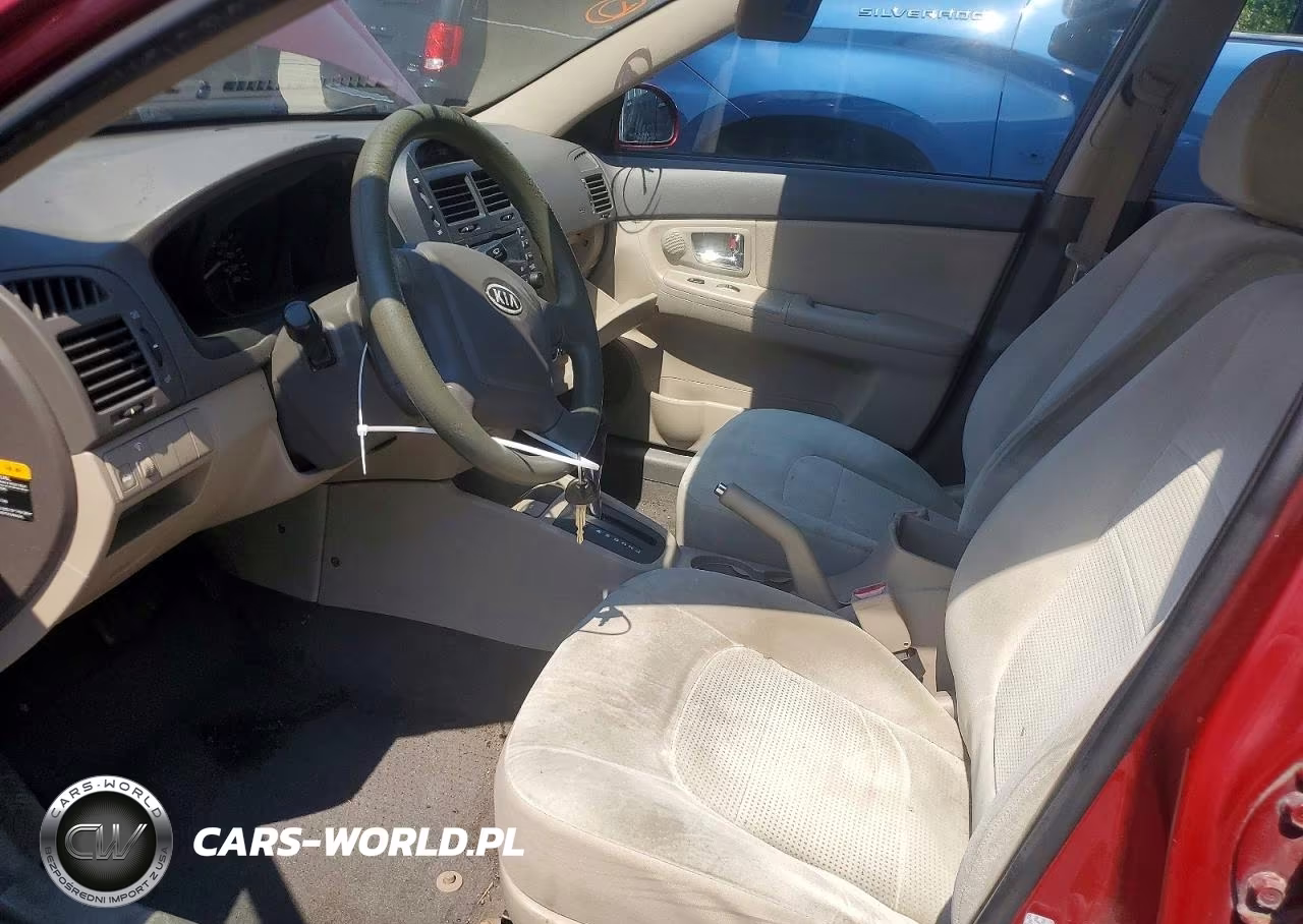 2009 Kia Spectra Lx VIN:KNAFE222095639501 - 7