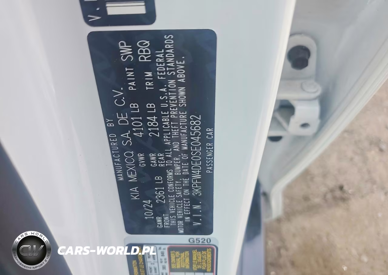 2025 Kia K4 Gt Line VIN:3KPFW4DE0SE045682 - 12