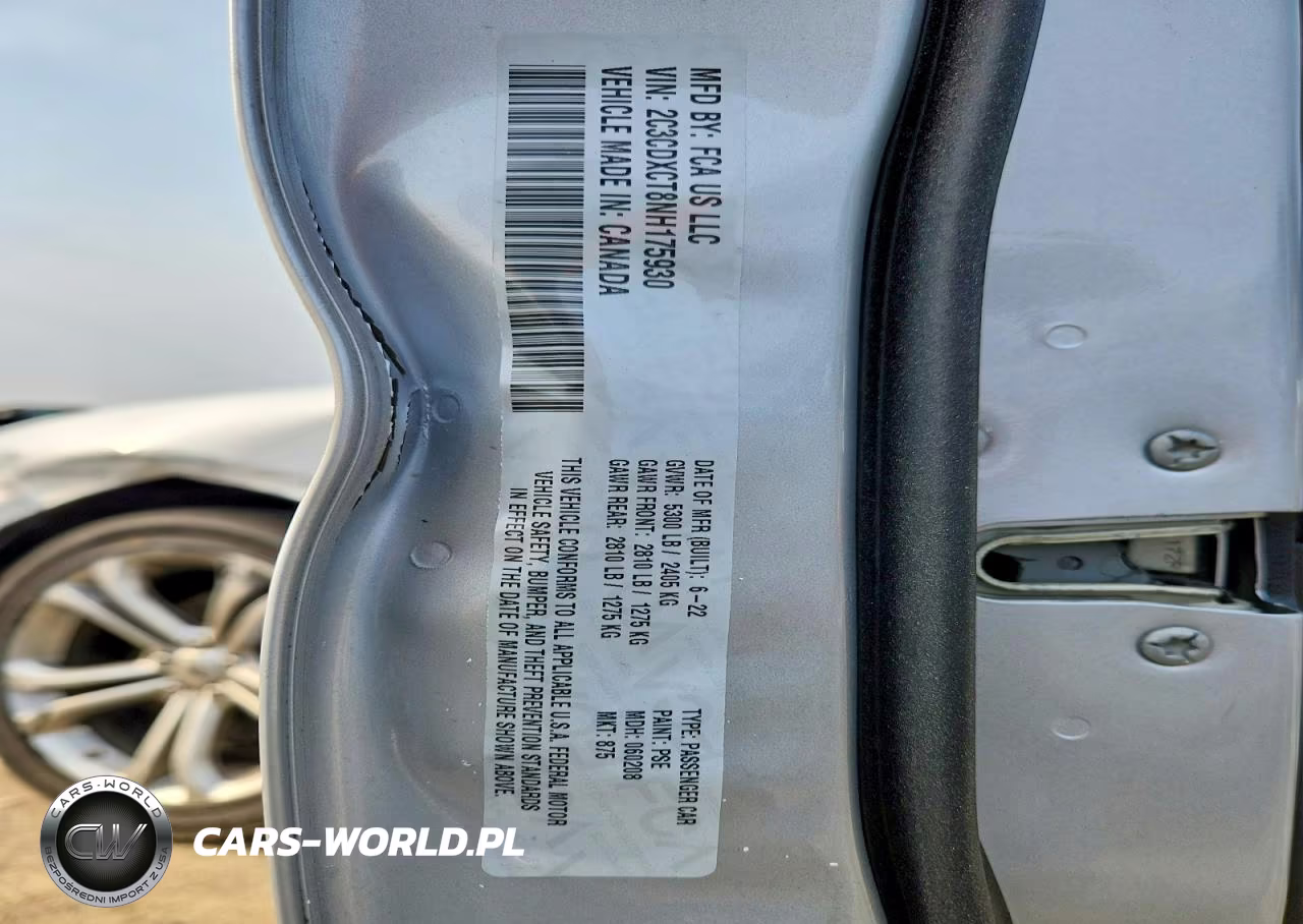 2022 Dodge Charger R-T VIN:2C3CDXCT8NH175930 - 12
