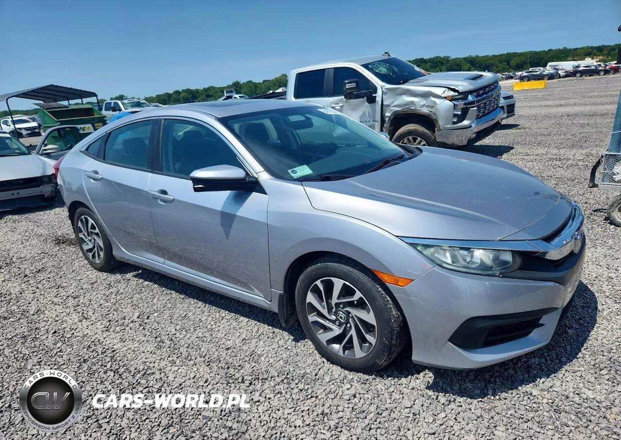2018 Honda Civic Ex VIN:19XFC2F71JE002608 - 4