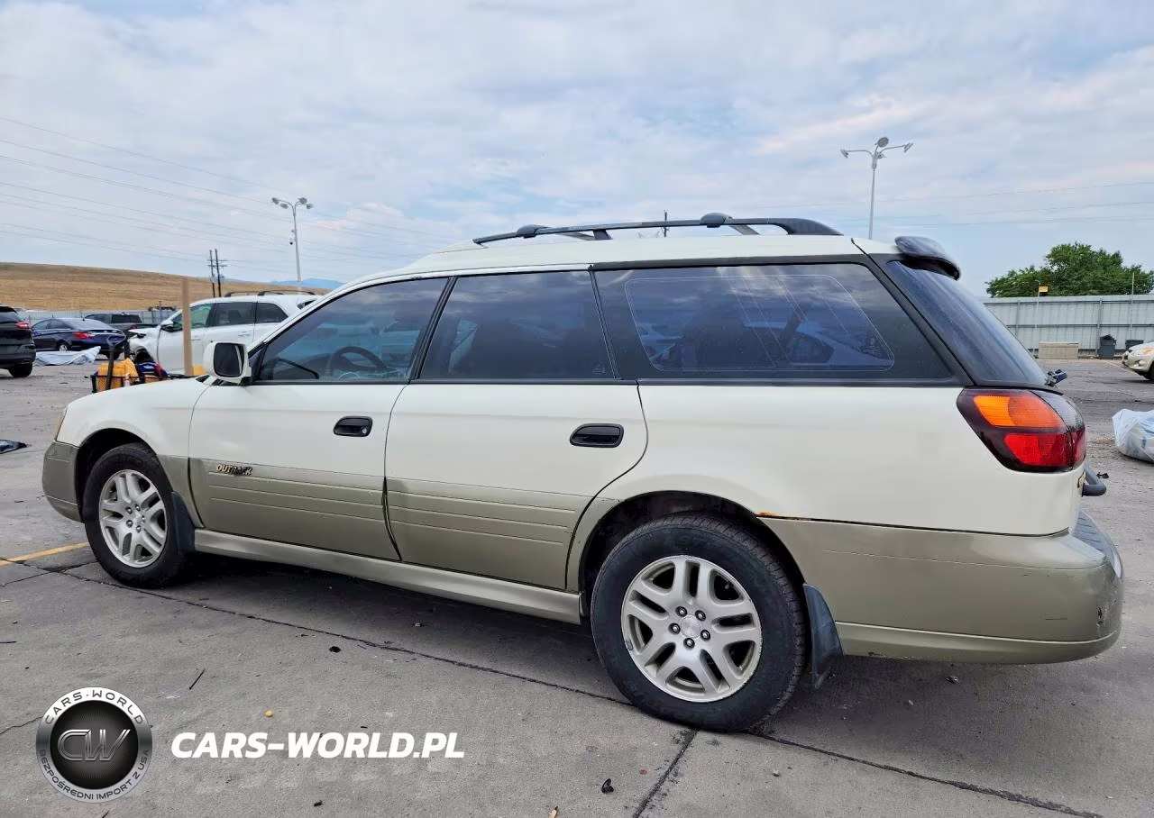 2002 Subaru Legacy Outback VIN:4S3BH665627625892 - 2