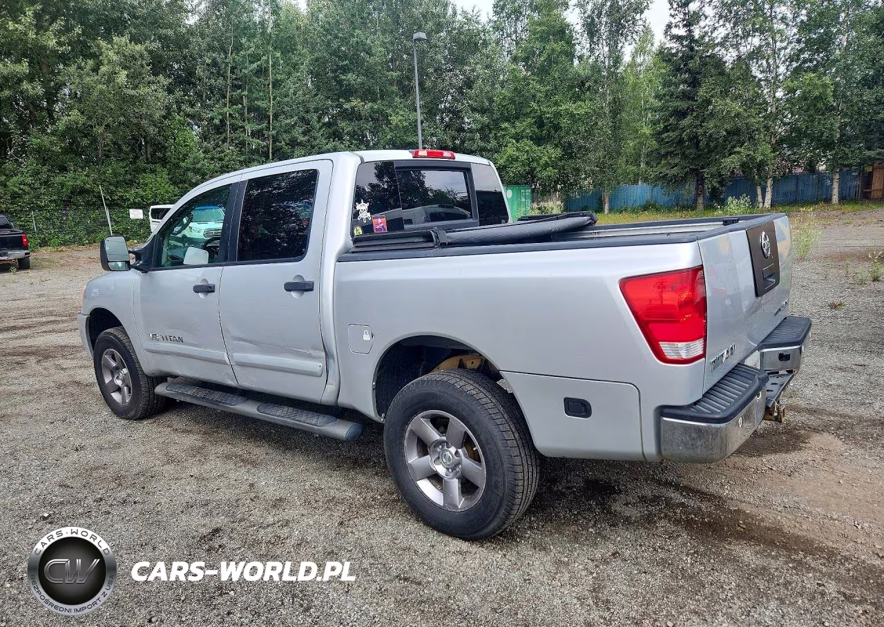 2010 Nissan Titan Se VIN:1N6BA0EC5AN314477 - 2