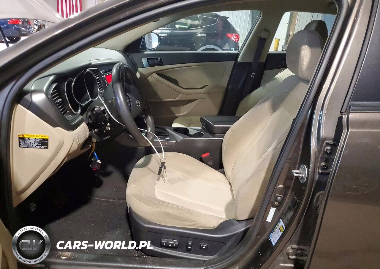 2011 Kia Optima Lx VIN:KNAGM4A72B5065974 - 7
