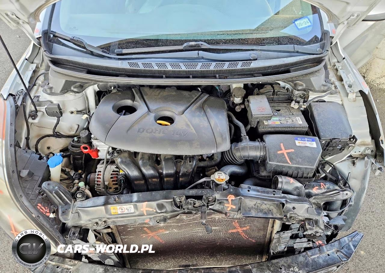 2013 Hyundai Elantra Gls VIN:KMHDH4AE2DU497588 - 11