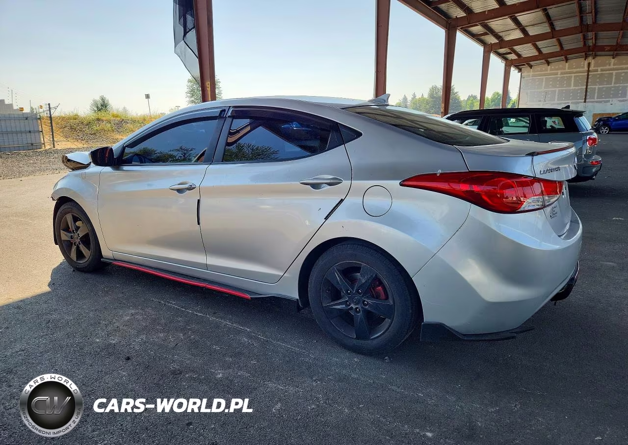 2013 Hyundai Elantra Gls VIN:KMHDH4AE2DU497588 - 2