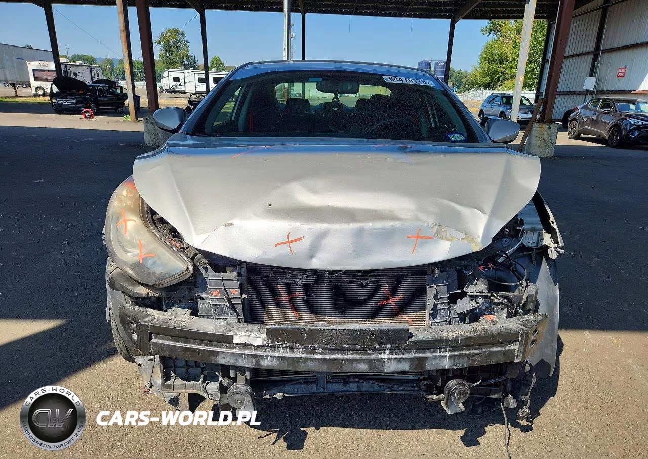 2013 Hyundai Elantra Gls VIN:KMHDH4AE2DU497588 - 5