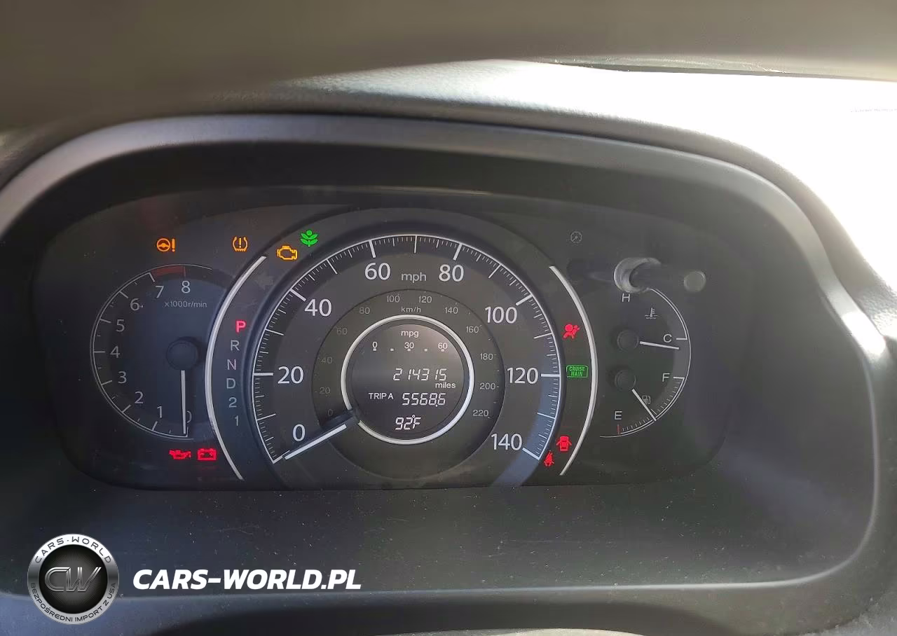 2012 Honda Cr-V Lx VIN:5J6RM3H32CL022610 - 9