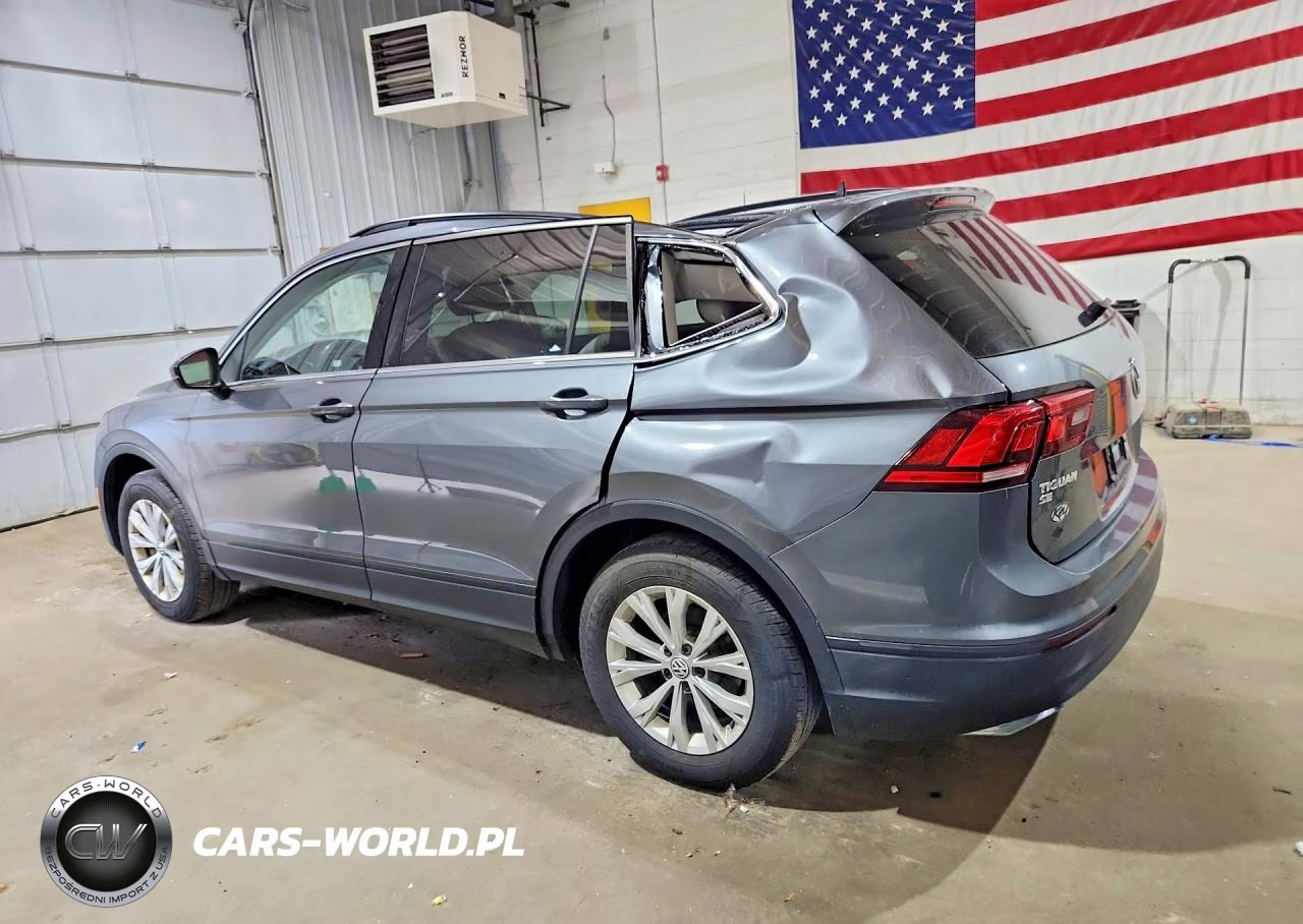 2019 Volkswagen Tiguan Se VIN:3VV2B7AX0KM013758 - 2