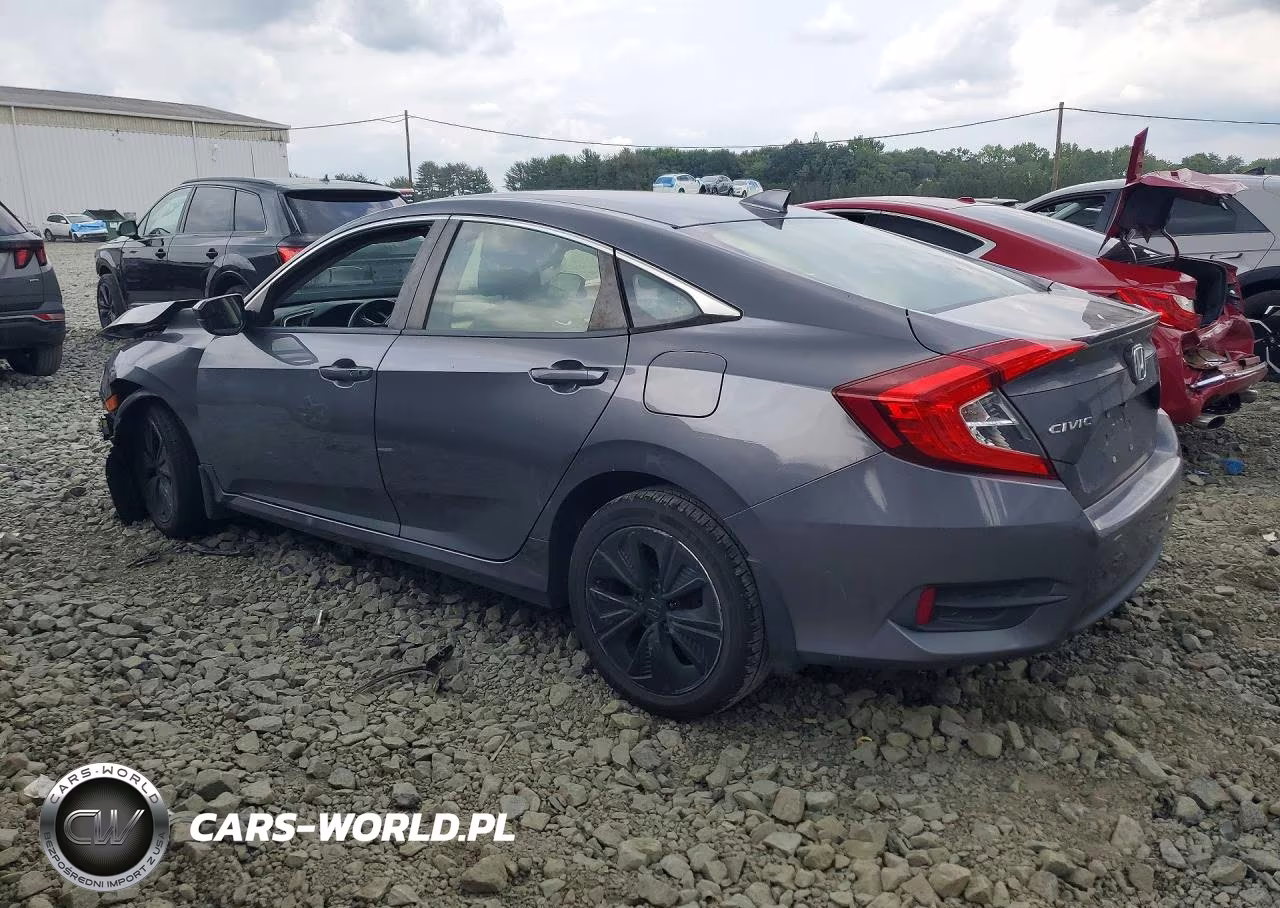 2018 Honda Civic Ex VIN:JHMFC1F89JX020307 - 2