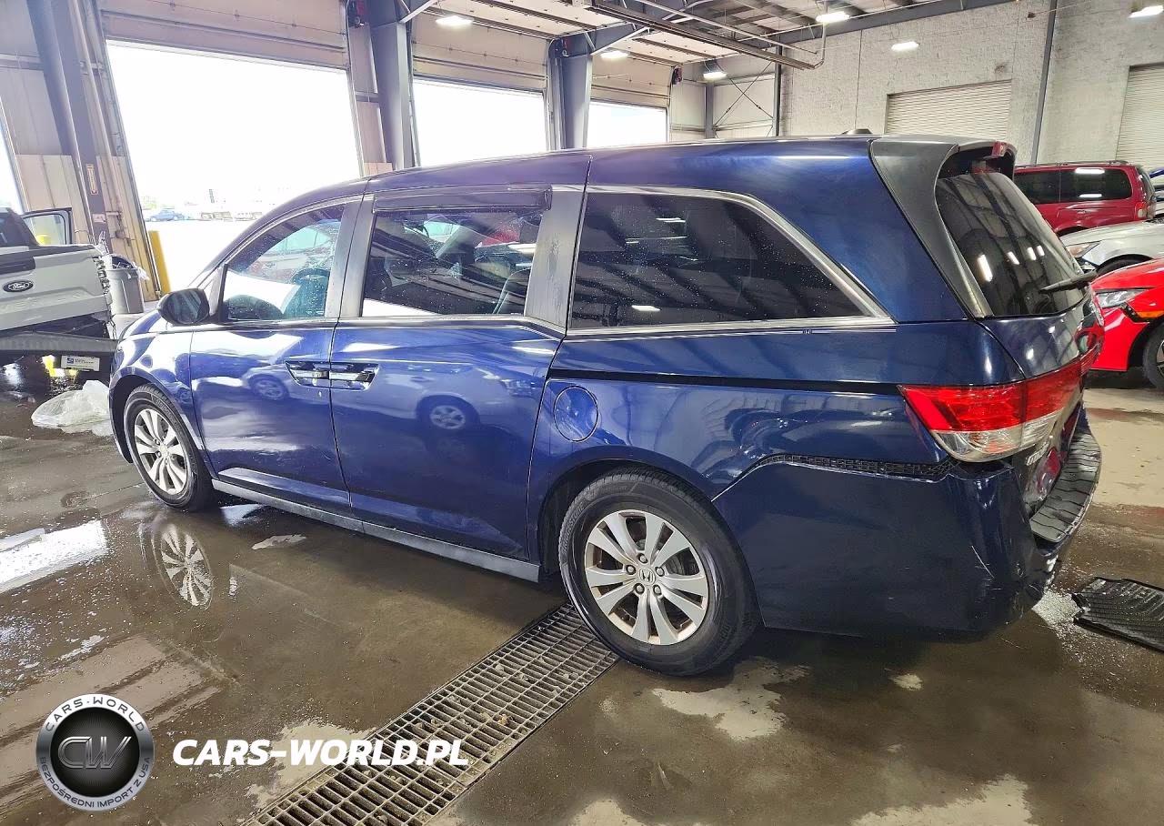 2017 Honda Odyssey Exl VIN:5FNRL5H69HB004551 - 2