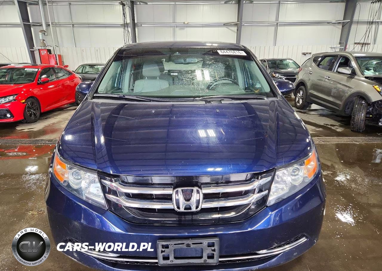 2017 Honda Odyssey Exl VIN:5FNRL5H69HB004551 - 5
