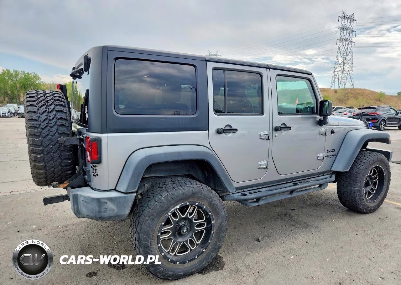 2017 Jeep Wrangler Unlimited Sport VIN:1C4BJWDGXHL624284 - 3