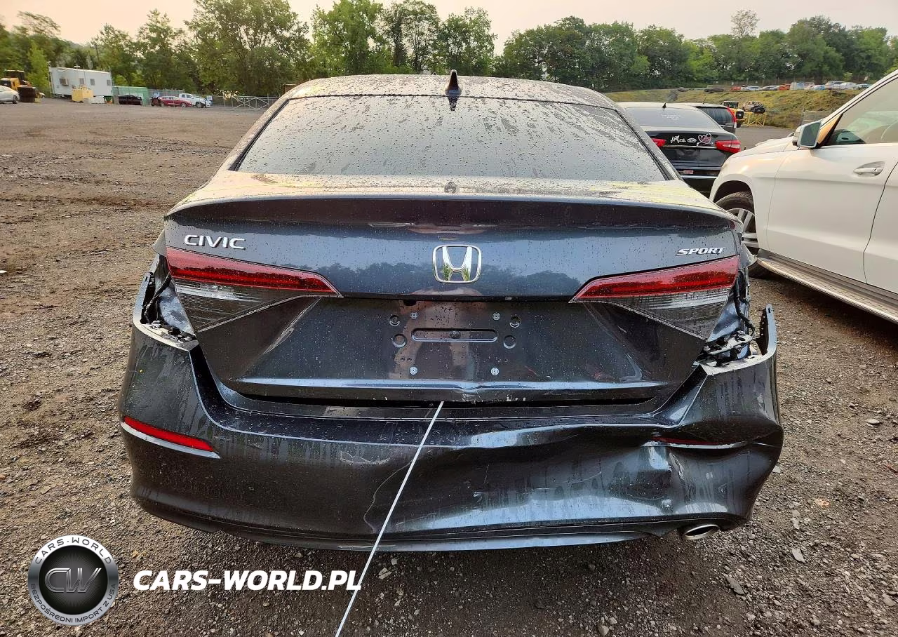 2025 Honda Civic Sport VIN:2HGFE2F50SH552768 - 6