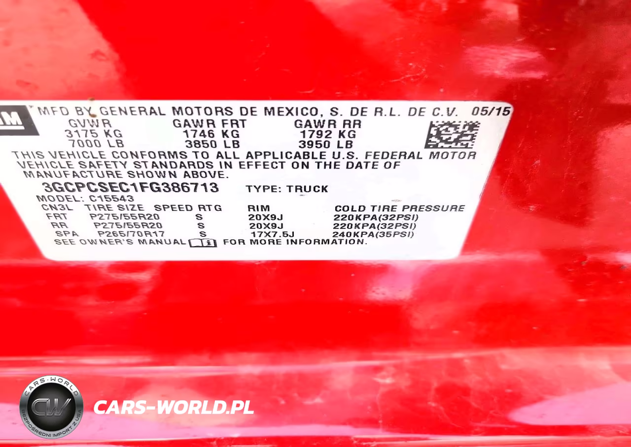 2015 Chevrolet Silverado C1500 Ltz VIN:3GCPCSEC1FG386713 - 12