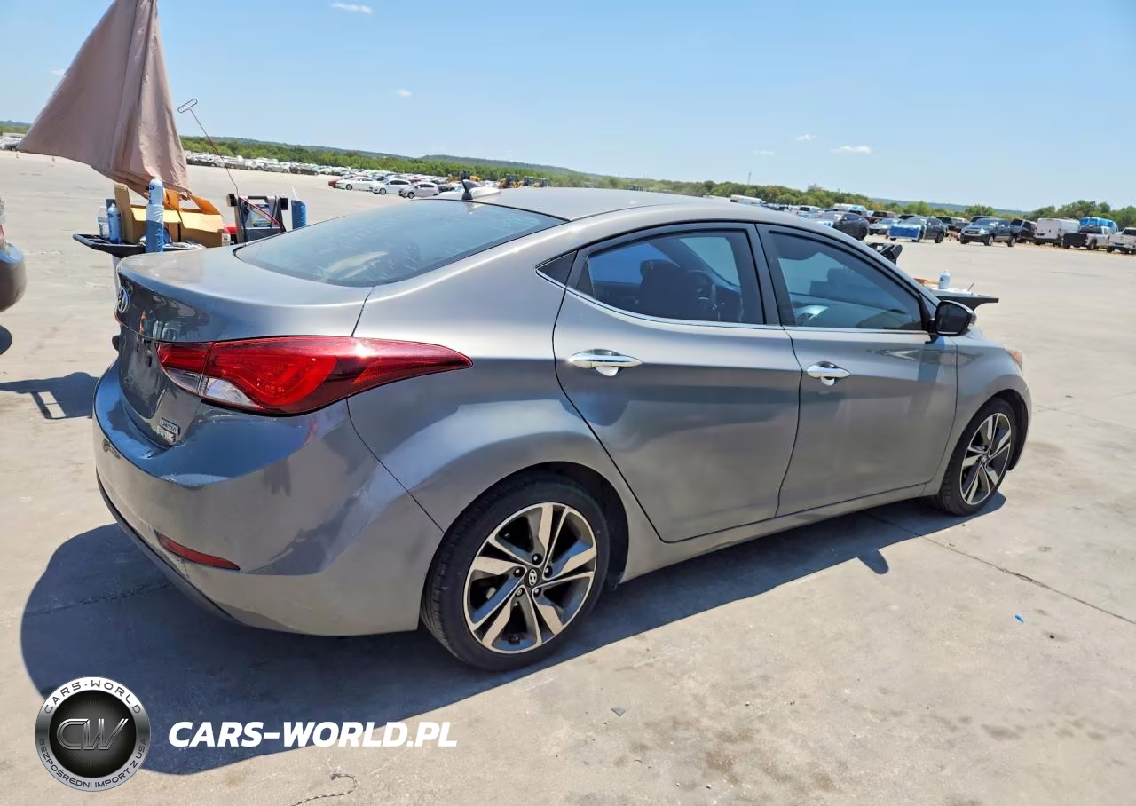 2014 Hyundai Elantra Limited VIN:5NPDH4AE3EH474630 - 3
