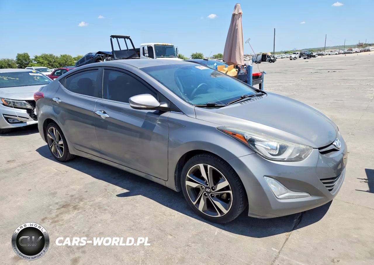 2014 Hyundai Elantra Limited VIN:5NPDH4AE3EH474630 - 4