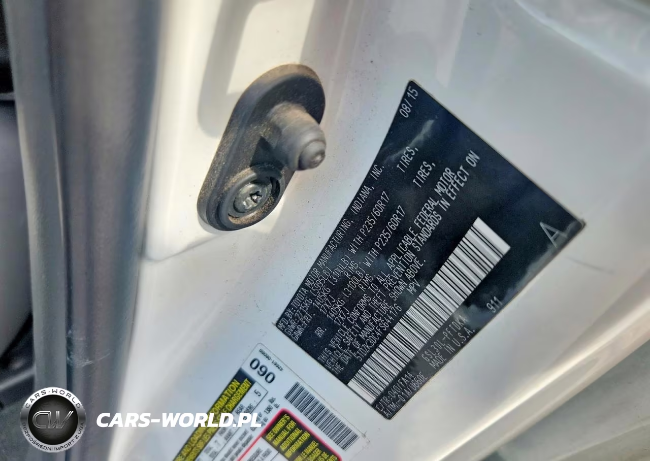 2015 Toyota Sienna L 7-Passenger VIN:5TDZK3DC4FS644176 - 13