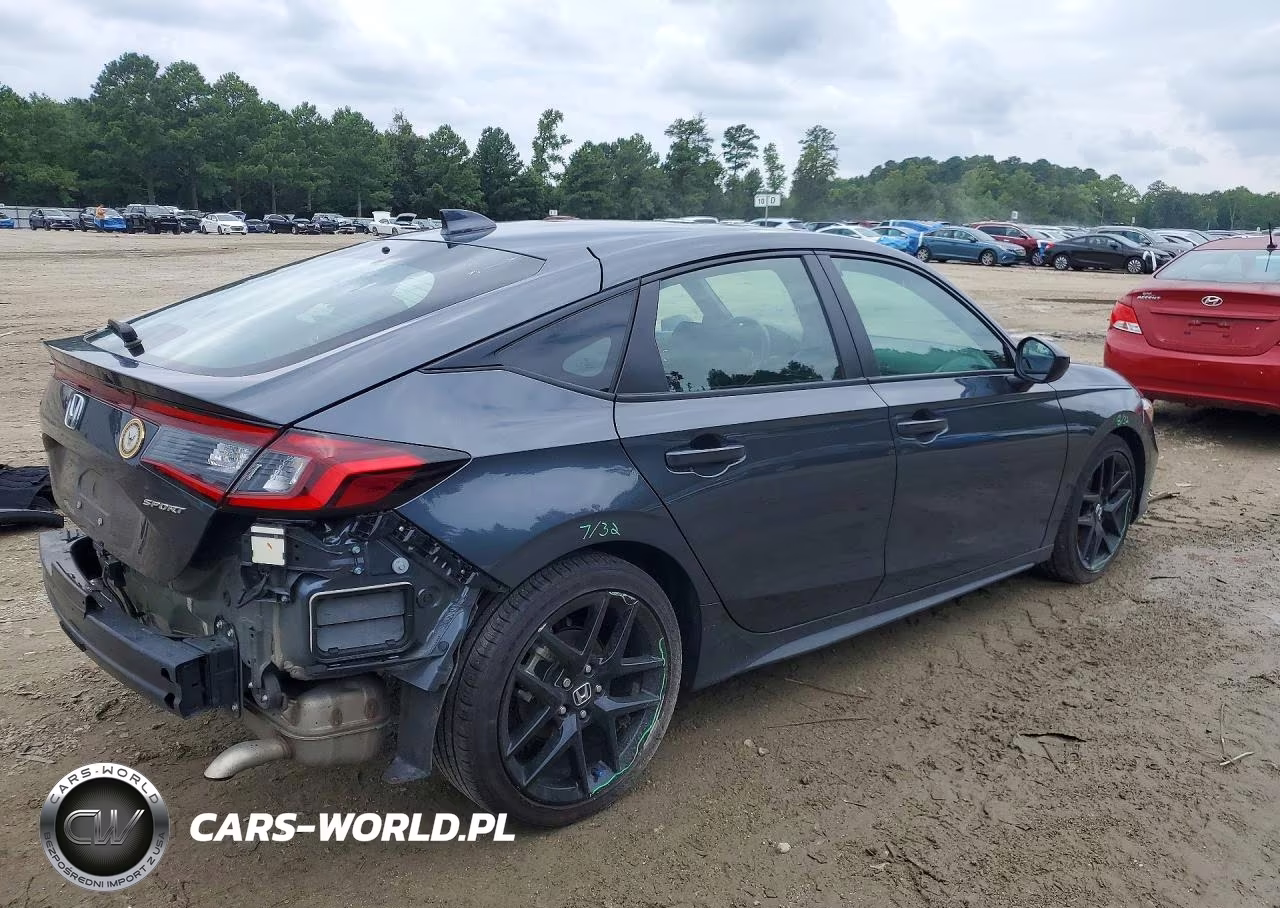 2025 Honda Civic Sport VIN:19XFL2H86SE017709 - 3