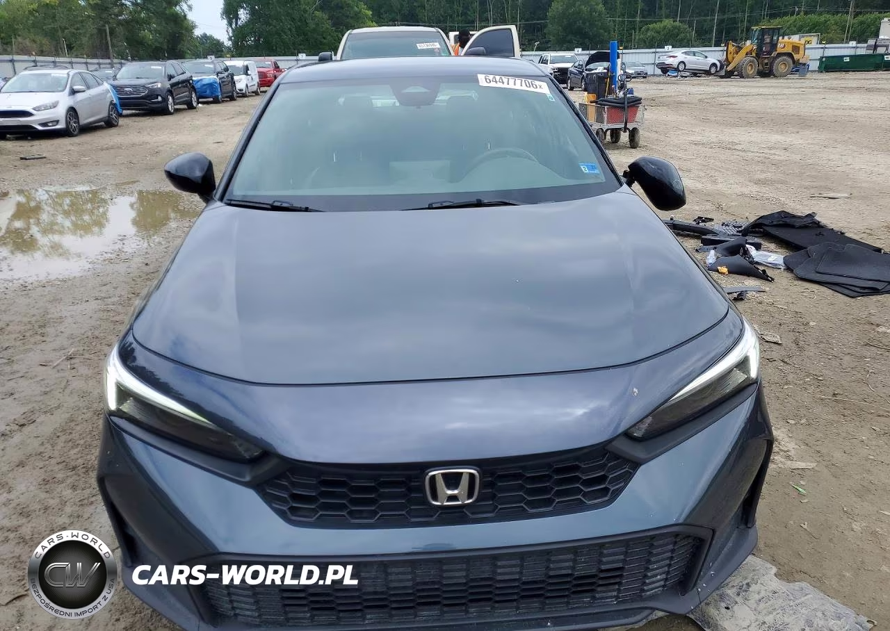 2025 Honda Civic Sport VIN:19XFL2H86SE017709 - 5