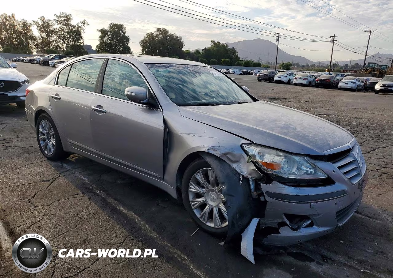 2011 Hyundai Genesis 3.8L VIN:KMHGC4DEXBU114016 - 4