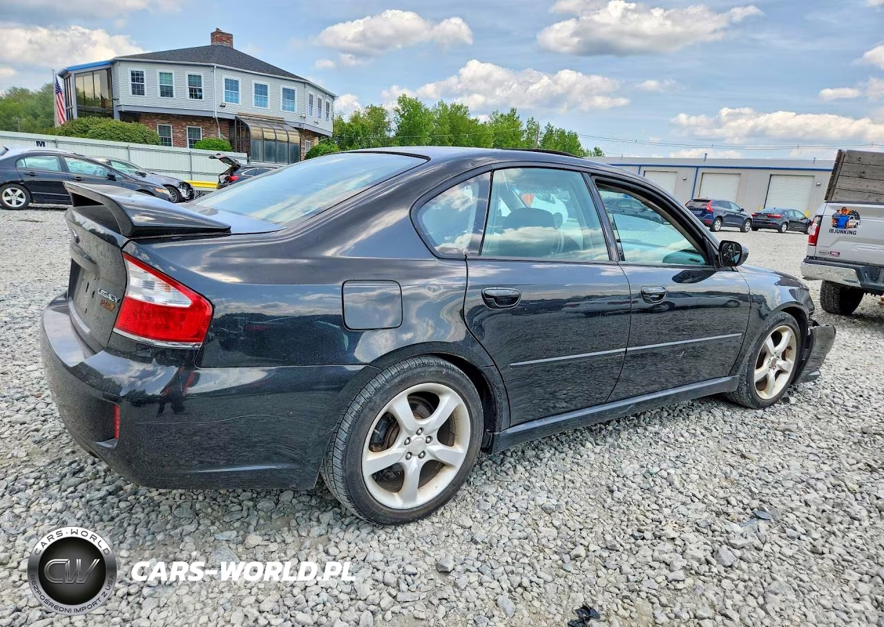 2009 Subaru Legacy 2.5I VIN:4S3BL616397228827 - 3