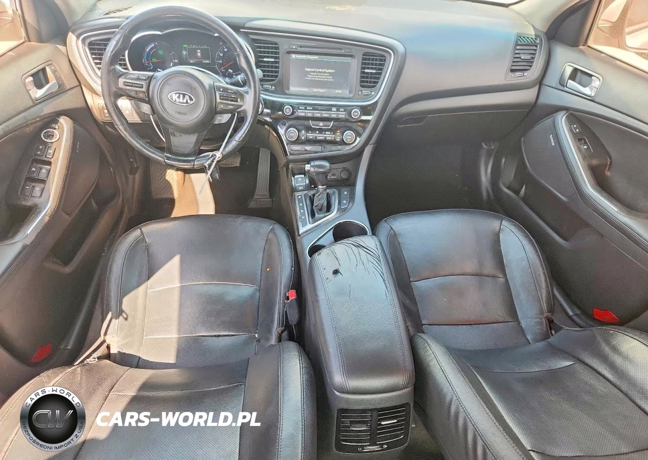 2015 Kia Optima Hybrid VIN:KNAGN4AD7F5081158 - 8