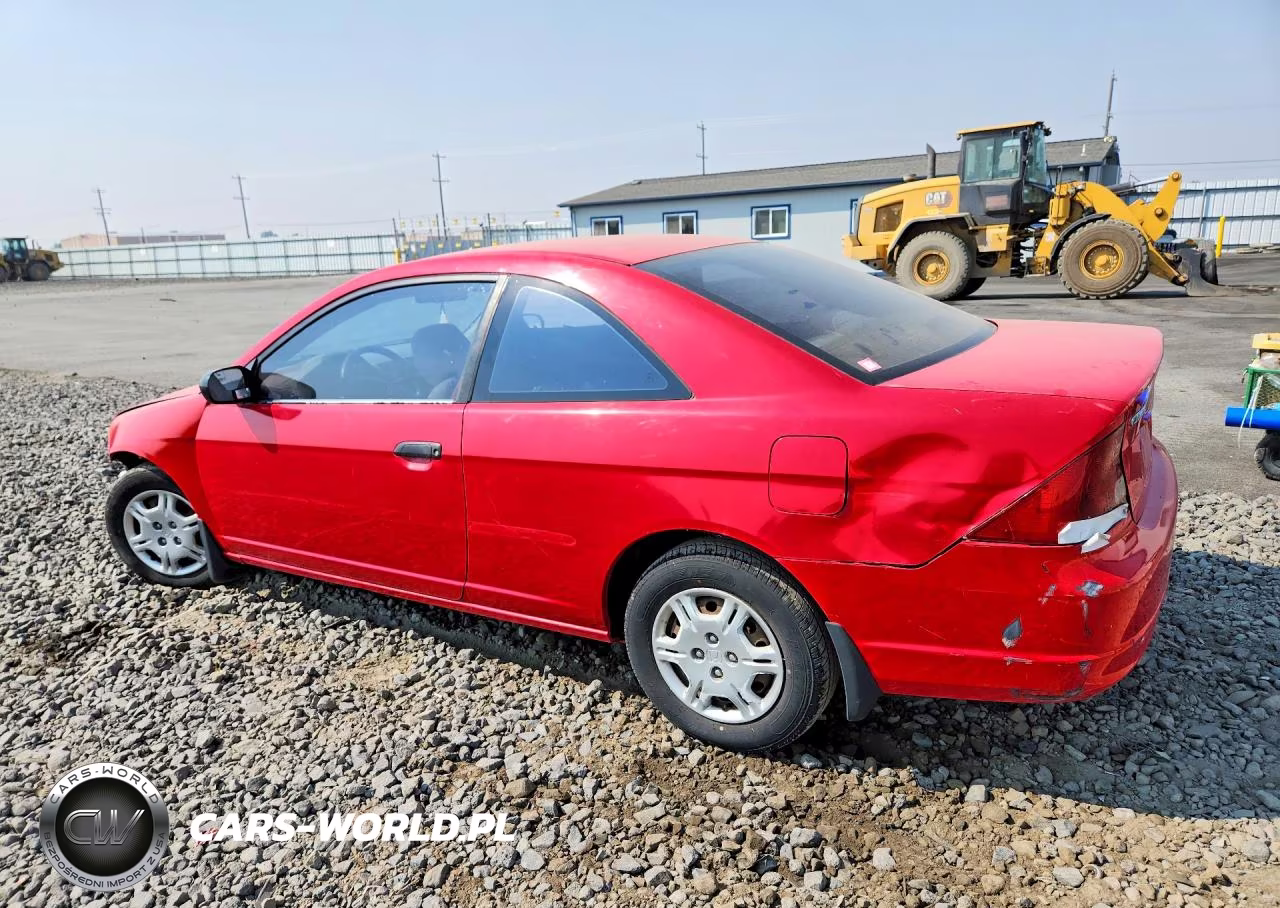 2001 Honda Civic Lx VIN:1HGEM22561L049980 - 2