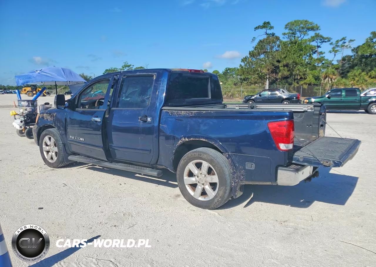 2008 Nissan Titan Xe Ffv VIN:1N6BA07D78N324329 - 2