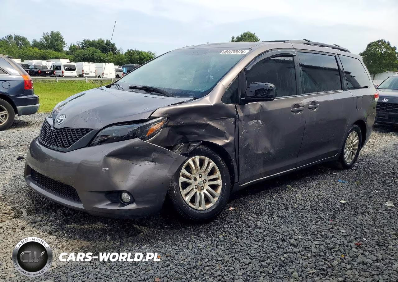 2011 Toyota Sienna Xle 8-Passenger VIN:5TDYK3DC7BS013024 - 1