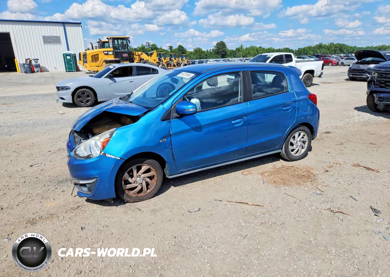 2017 Mitsubishi Mirage Se VIN:ML32A4HJ0HH017505 - 1