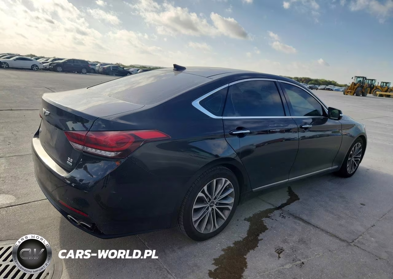 2017 Genesis G80 3.8 VIN:KMHGN4JE6HU182935 - 3