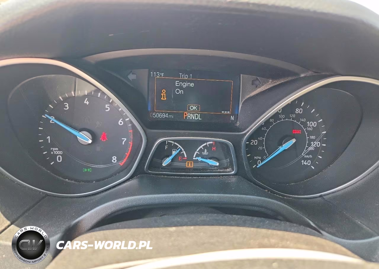 2018 Ford Focus Se VIN:1FADP3K24JL313328 - 9