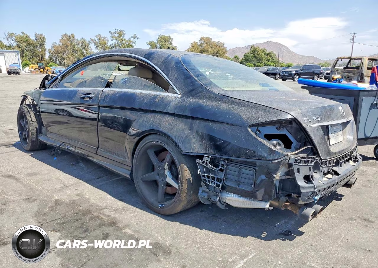2009 Mercedes-Benz Cl 63 Amg VIN:WDDEJ77X59A019784 - 2