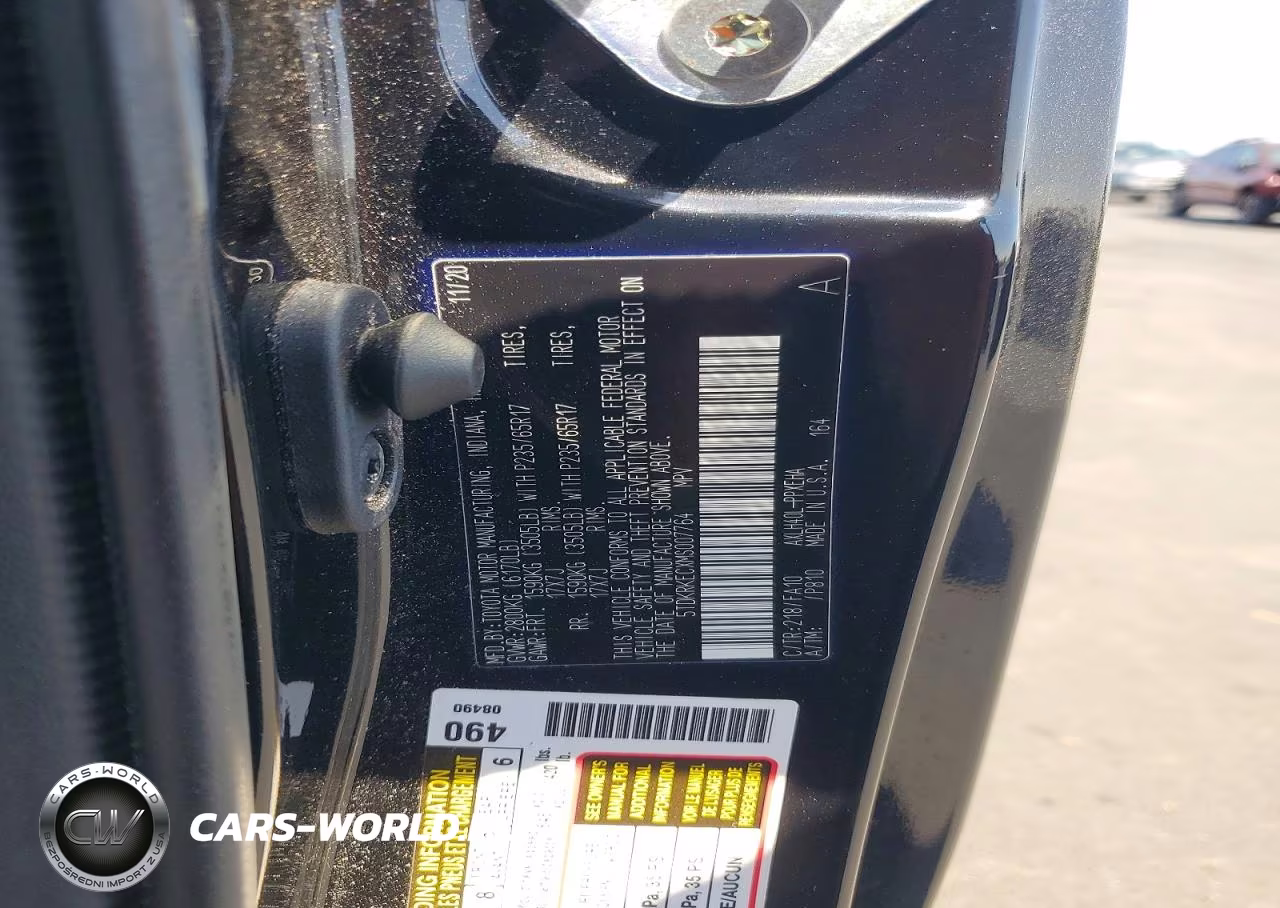 2021 Toyota Sienna Le VIN:5TDKRKECXMS007764 - 12