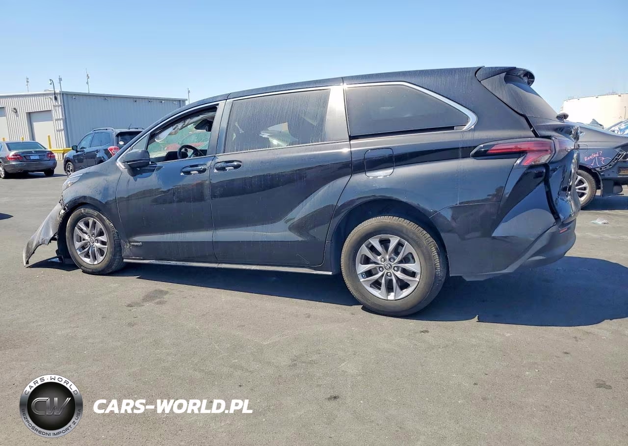 2021 Toyota Sienna Le VIN:5TDKRKECXMS007764 - 2