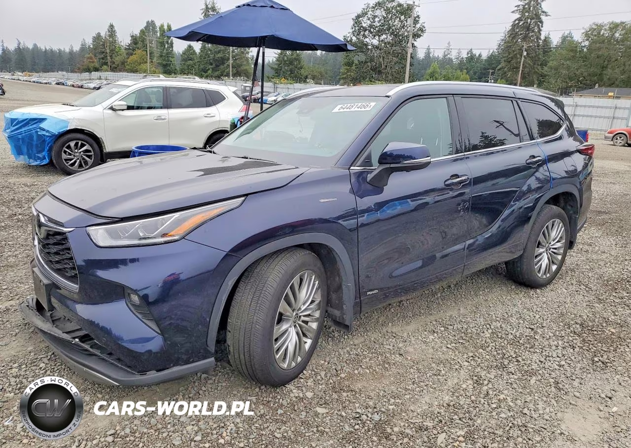 2025 Toyota Highlander Hybrid Platinum VIN:5TDEBRCH1SS662062 - 1