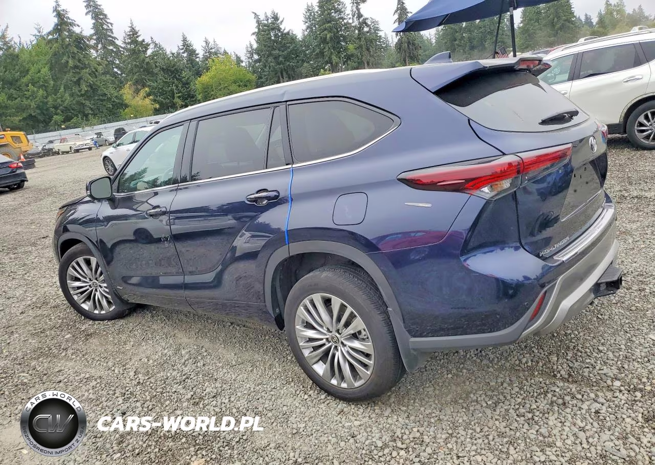 2025 Toyota Highlander Hybrid Platinum VIN:5TDEBRCH1SS662062 - 2