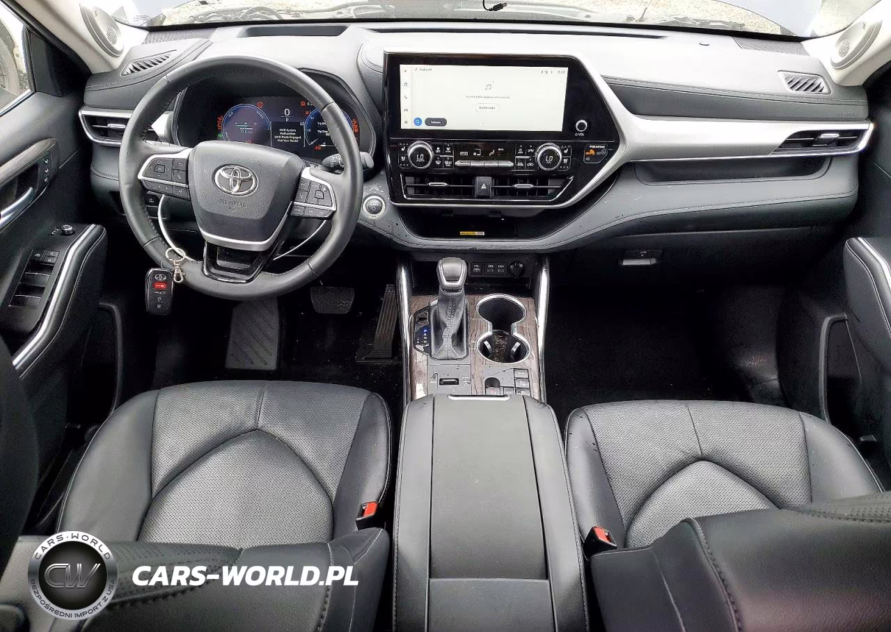 2025 Toyota Highlander Hybrid Platinum VIN:5TDEBRCH1SS662062 - 8