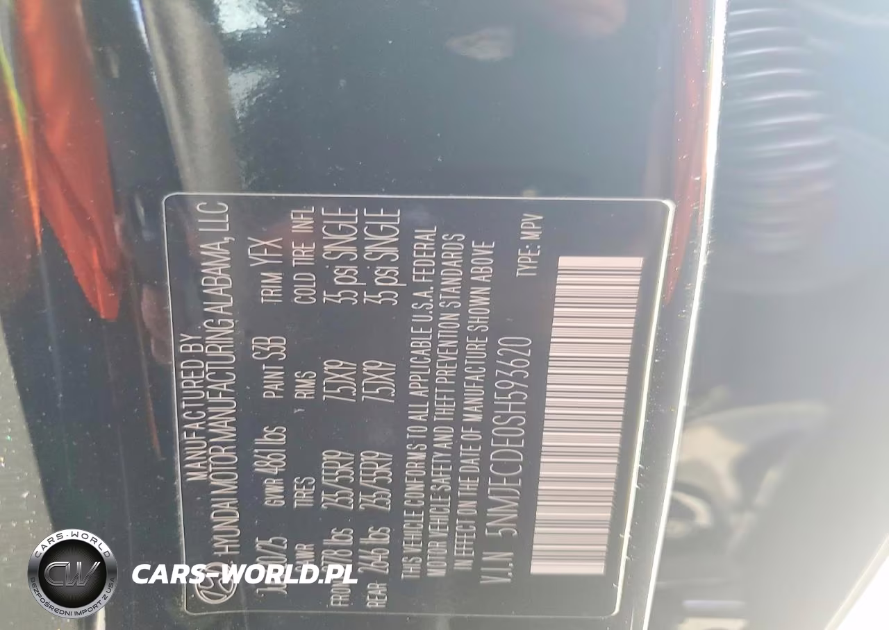 2025 Hyundai Tucson Limited VIN:5NMJECDE0SH593620 - 12