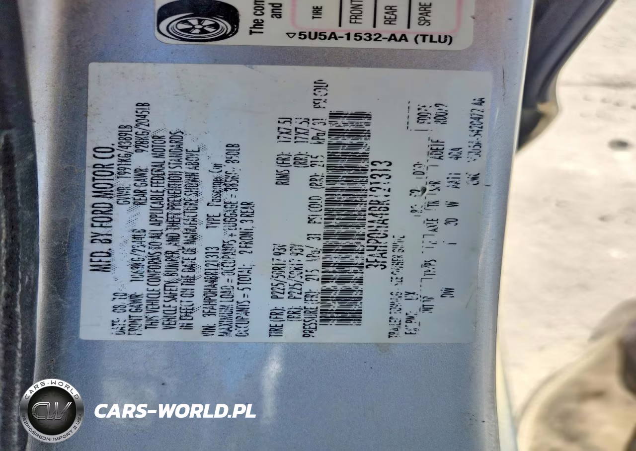 2011 Ford Fusion Se VIN:3FAHP0HA4BR121313 - 12