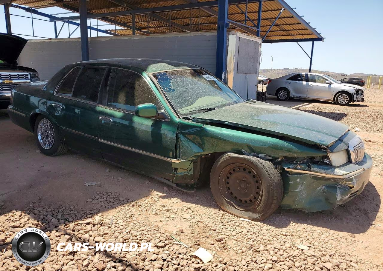 2001 Mercury Grand Marquis Gs VIN:2MEFM74W91X607411 - 4
