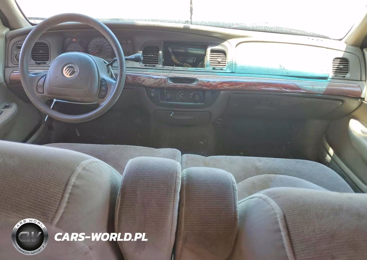 2001 Mercury Grand Marquis Gs VIN:2MEFM74W91X607411 - 8