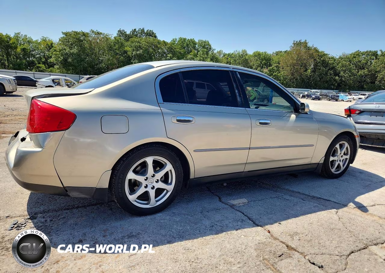 2004 Infiniti G35 Base VIN:JNKCV51E94M107826 - 3