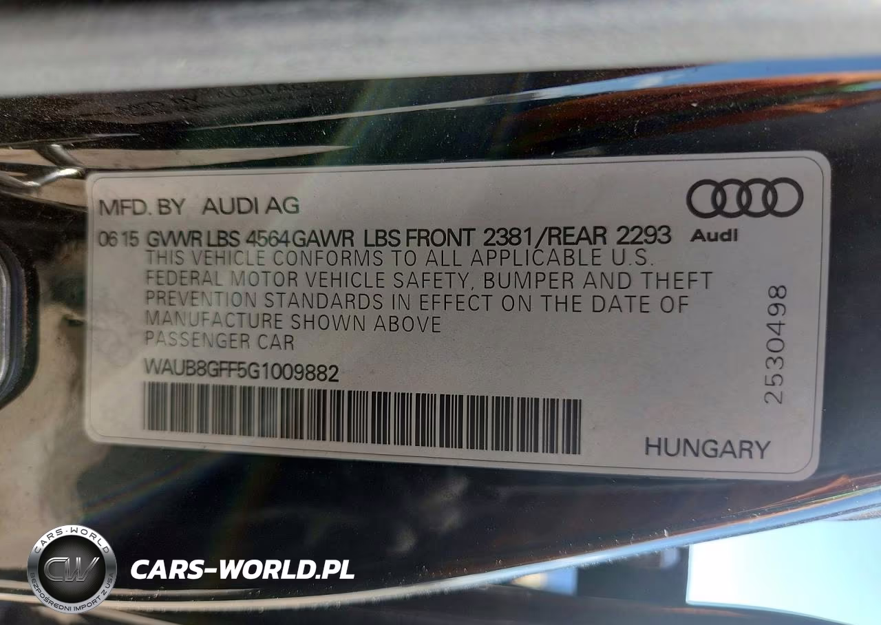 2016 Audi A3 Premium VIN:WAUB8GFF5G1009882 - 12