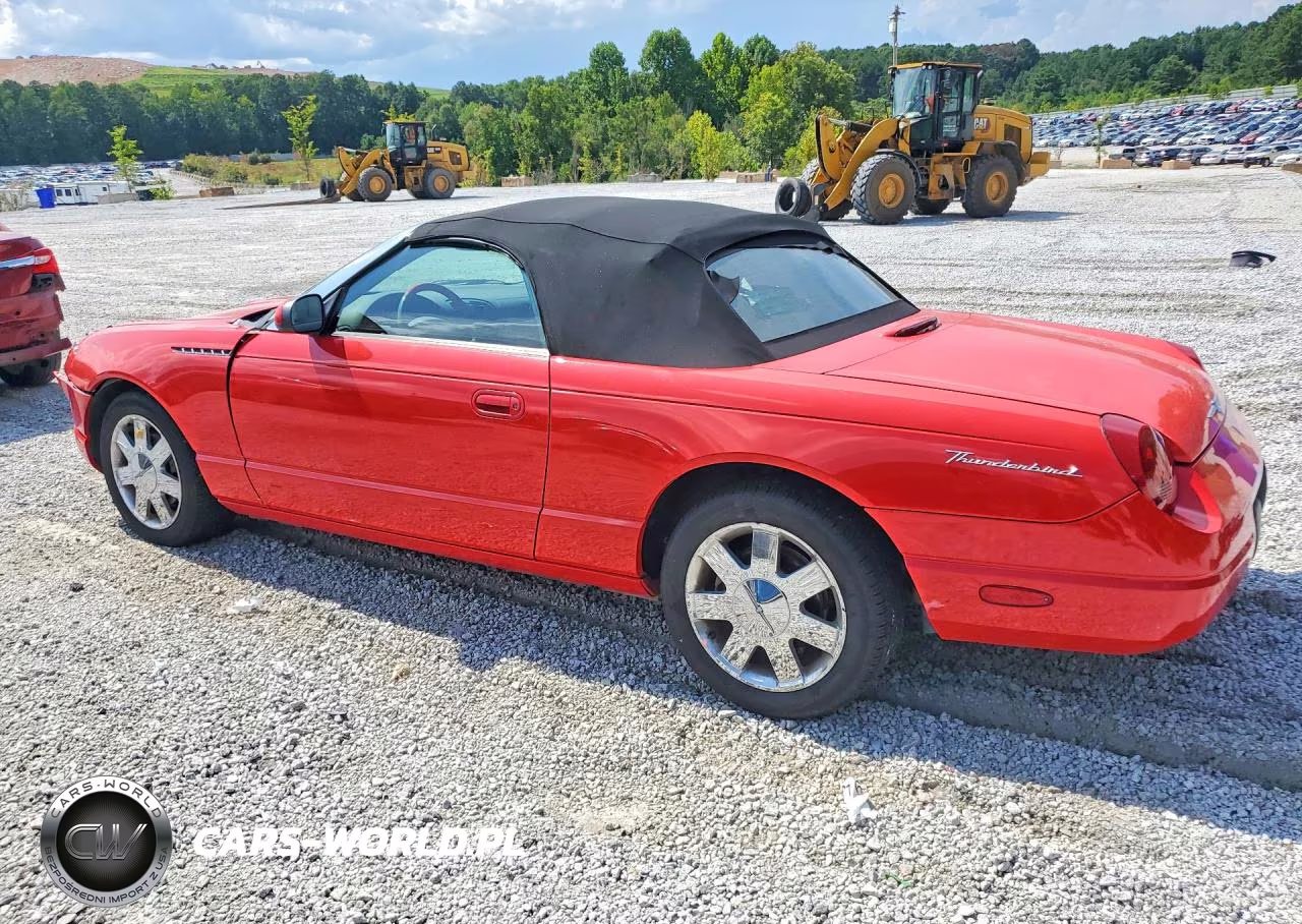2002 Ford Thunderbird VIN:1FAHP60A22Y102565 - 2