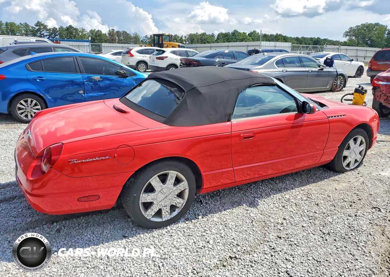 2002 Ford Thunderbird VIN:1FAHP60A22Y102565 - 3