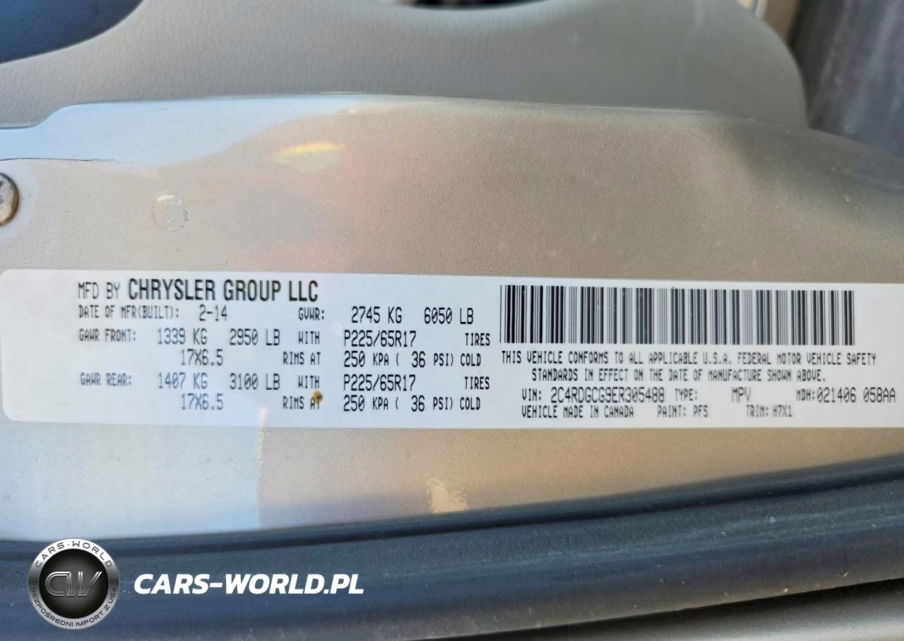 2014 Dodge Grand Caravan Sxt VIN:2C4RDGCG9ER305488 - 13