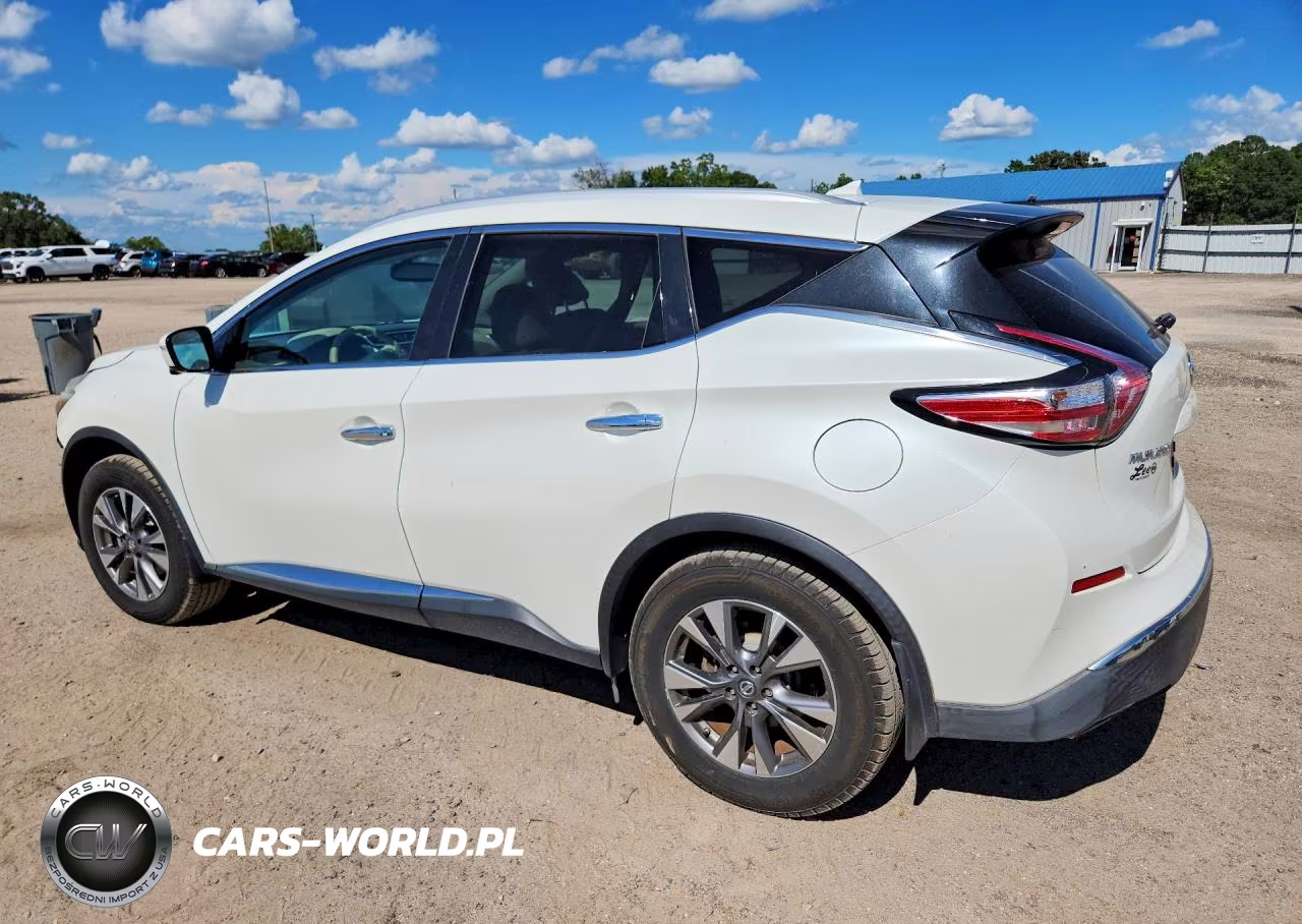 2015 Nissan Murano Sl VIN:5N1AZ2MG9FN284054 - 2
