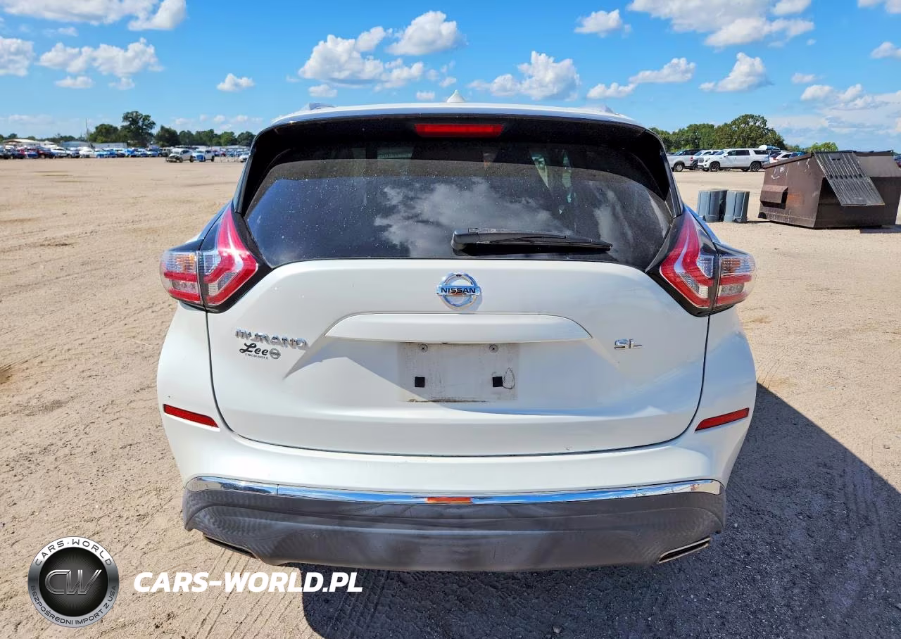 2015 Nissan Murano Sl VIN:5N1AZ2MG9FN284054 - 6